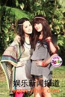 Twins(左:钟欣桐,右:蔡卓妍) Twins(左:钟欣桐,右:蔡卓妍)